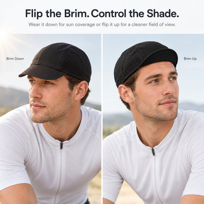 Cycling Under-Helmet Cap — Sweat-Wicking, Breathable Mesh, 6 Colors
