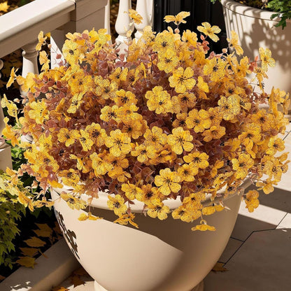 🍂🌸 Halloween Fall UV Resistant Artificial Colorful Fake Flowers