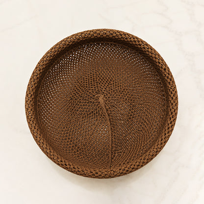 Breathable Mesh Hollow Crochet Brimless Docker Hat