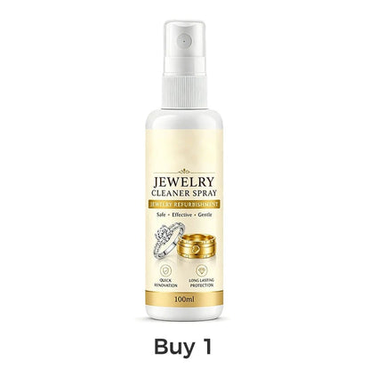 Jewelry Cleaner Spray – Gentle Shine Restorer for Gold, Silver, Rings, Necklaces & Everyday Jewelry Care