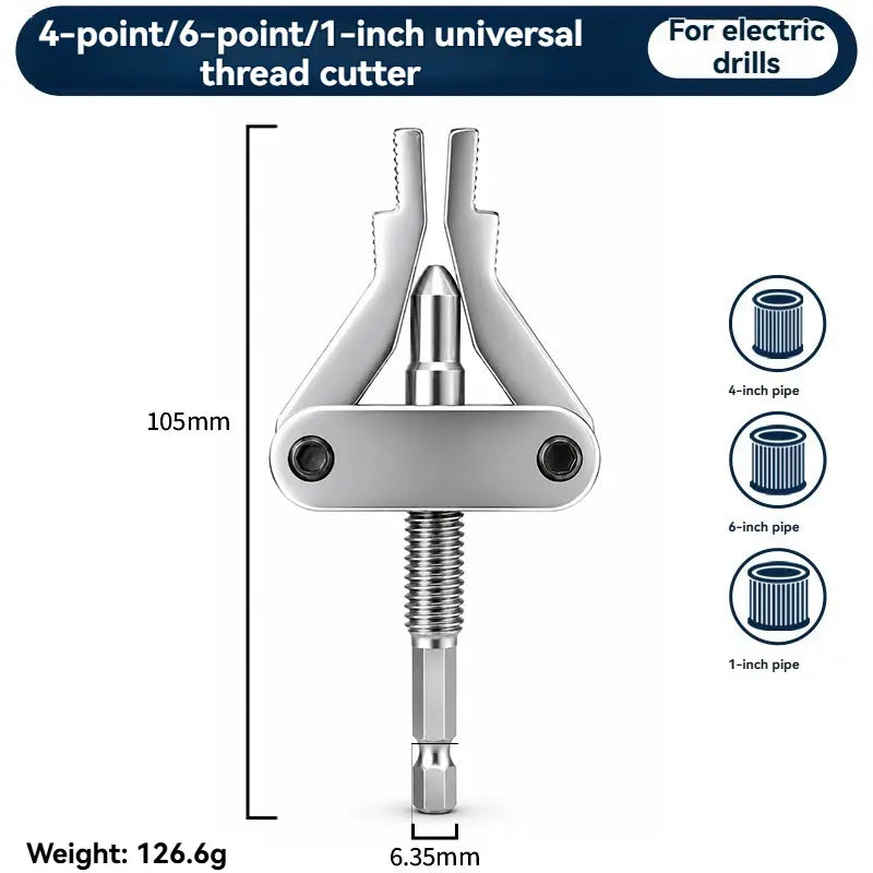 Broken Pipe Extractor Tool Remove Broken Pipe Threads Fast — No Cutting, No Hammering