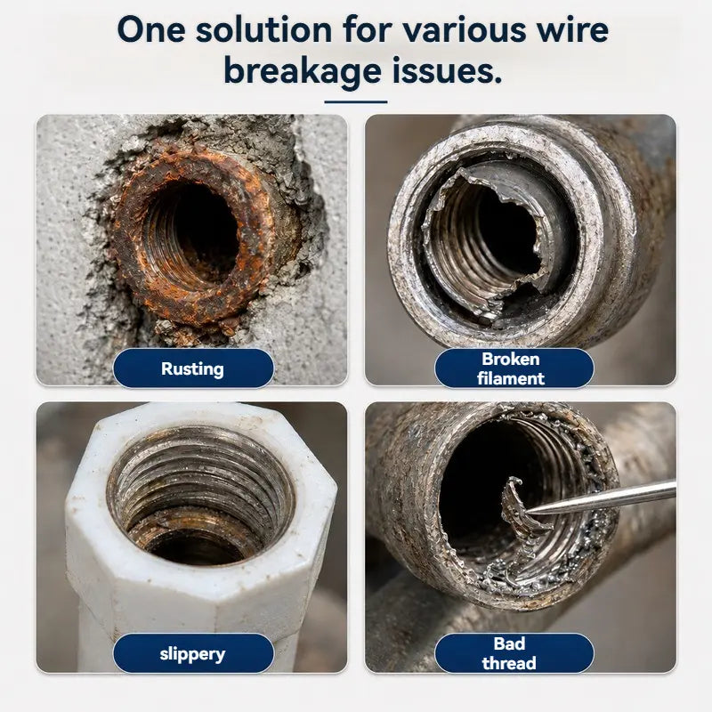 Broken Pipe Extractor Tool Remove Broken Pipe Threads Fast — No Cutting, No Hammering
