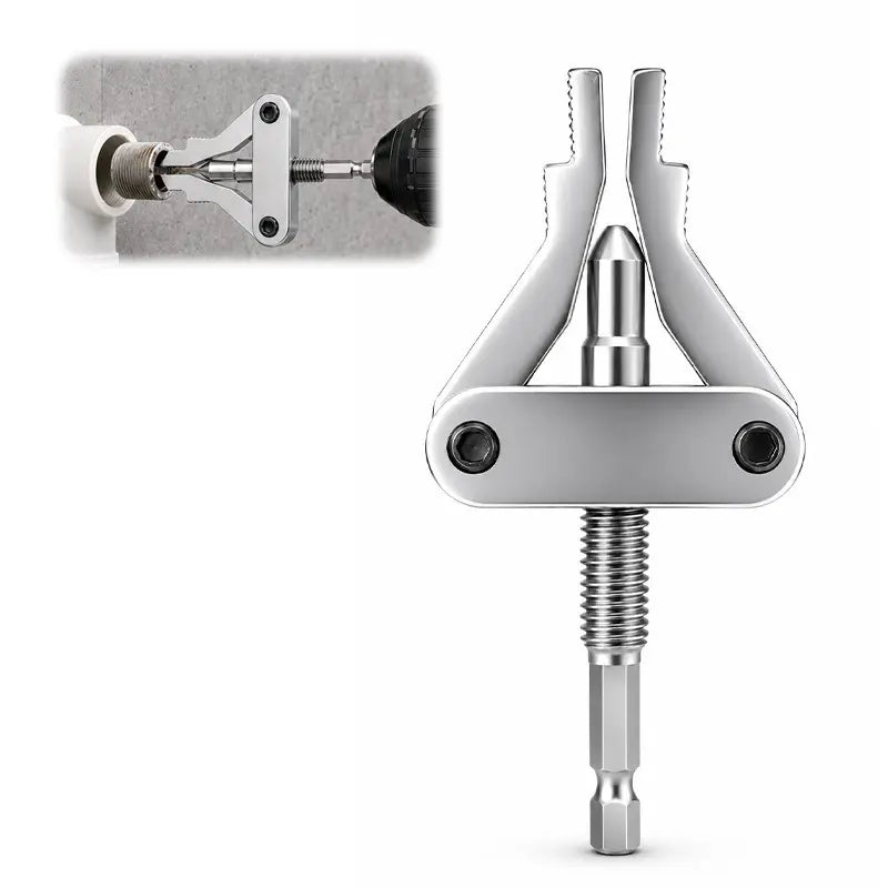 Broken Pipe Extractor Tool Remove Broken Pipe Threads Fast — No Cutting, No Hammering