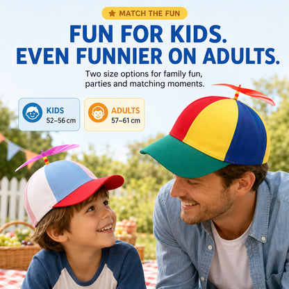 Propeller Baseball Cap – Spin · Smile · Stand Out
