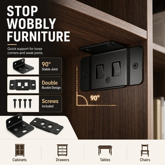 Heavy Duty Stainless Steel Furniture Corner Brackets with Screws