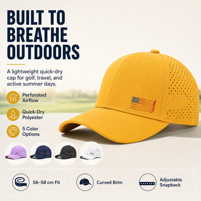 Quick-Dry Golf Cap
