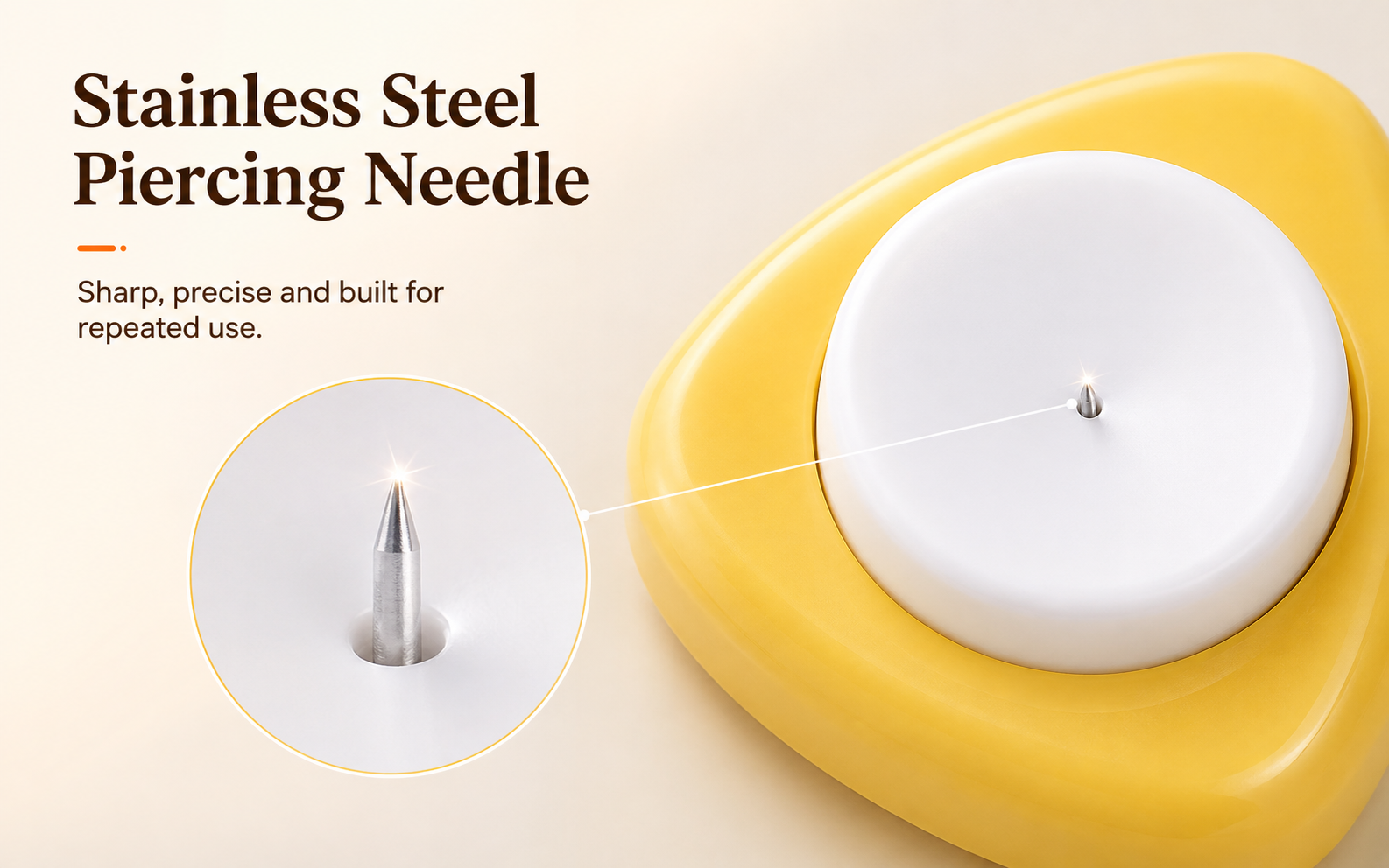 Stainless Steel Piercing Needle