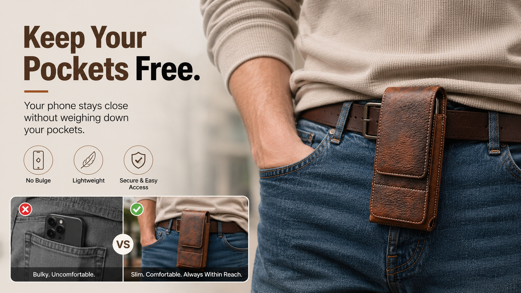 Keep Your Pockets Free