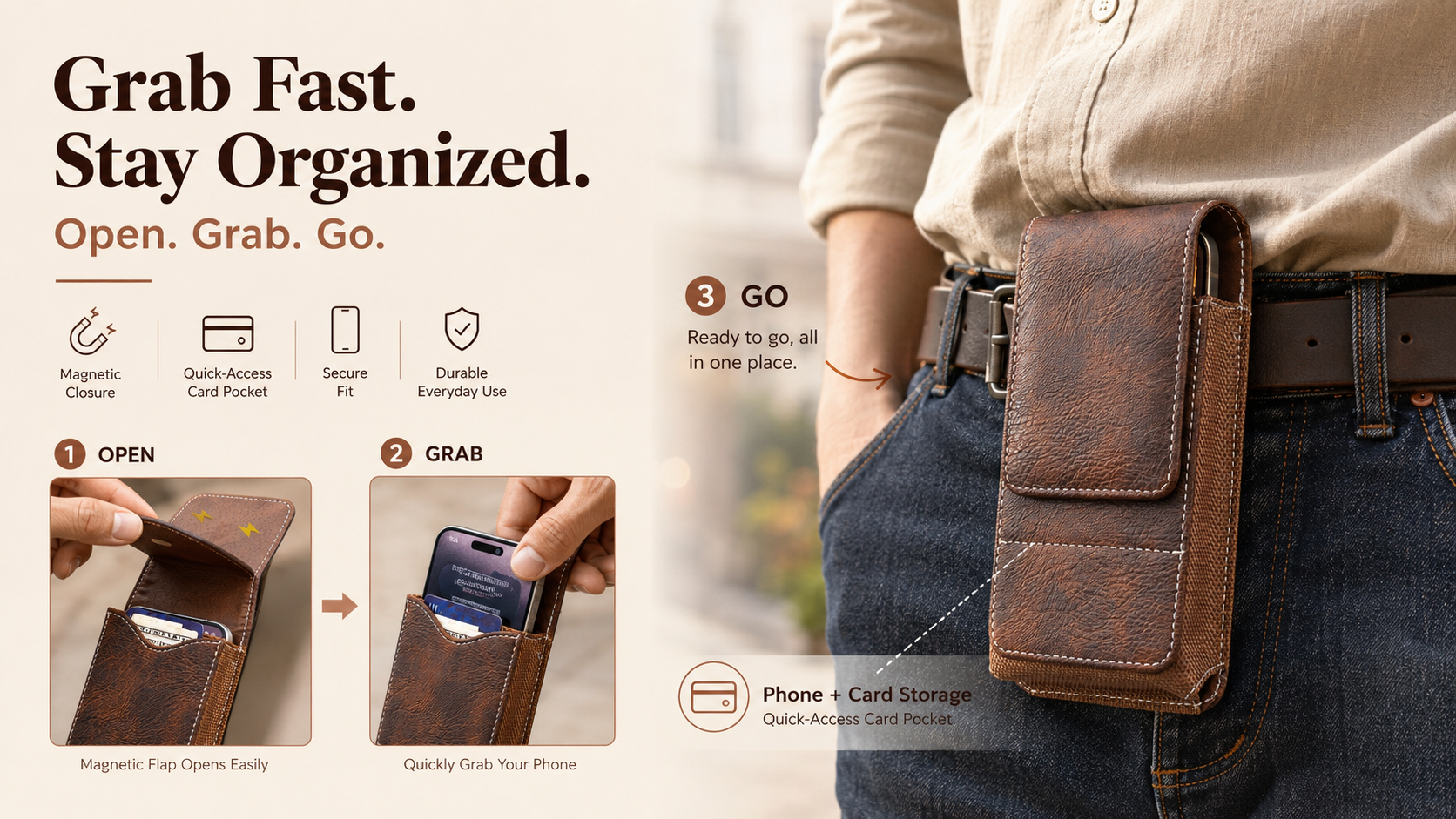 Grab Fast. Stay Organized.
