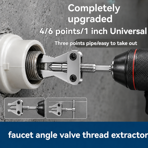 Broken Pipe Extractor Tool Remove Broken Pipe Threads Fast — No Cutting, No Hammering