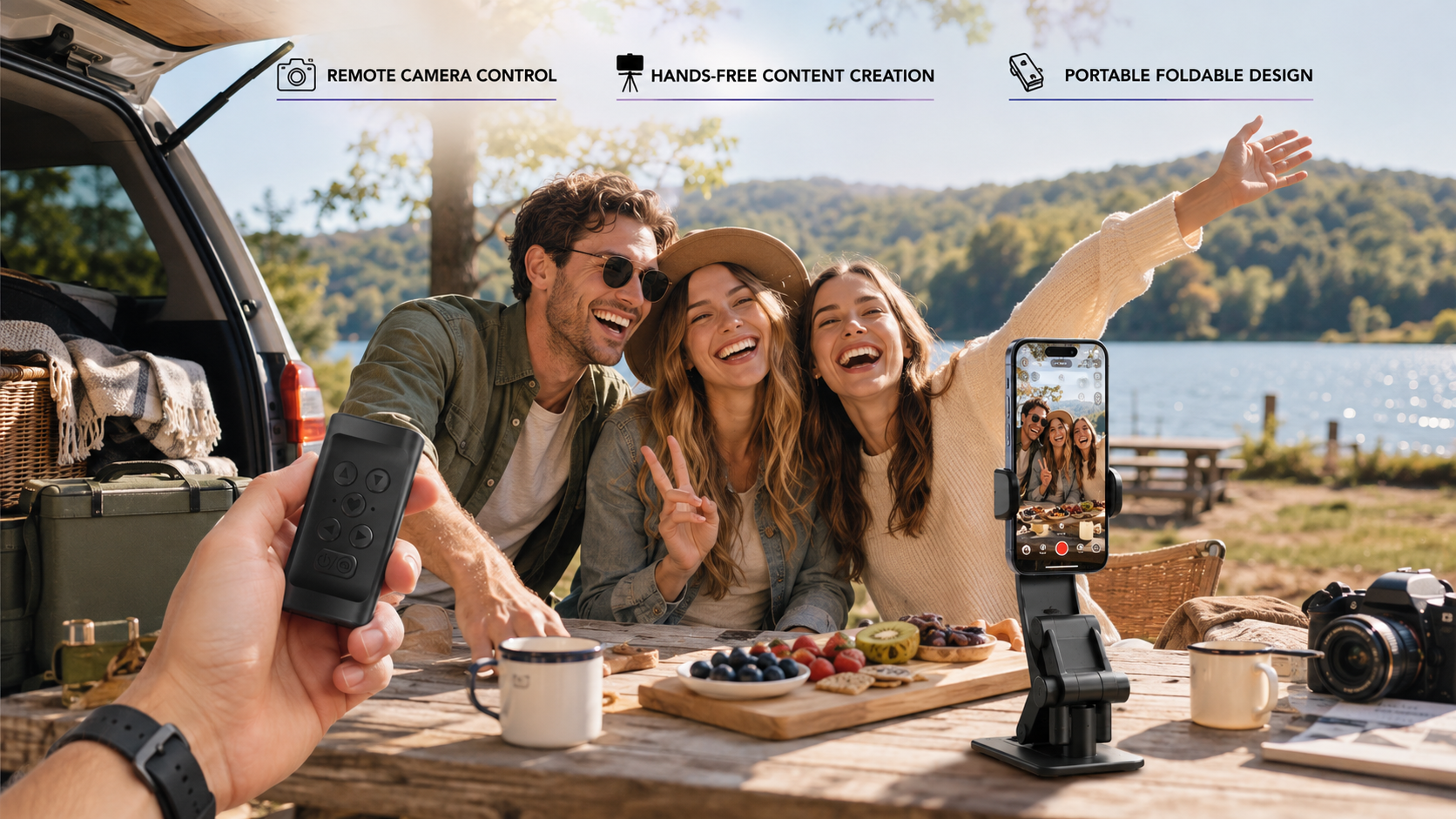 Be in the Moment. Capture It Hands-Free.