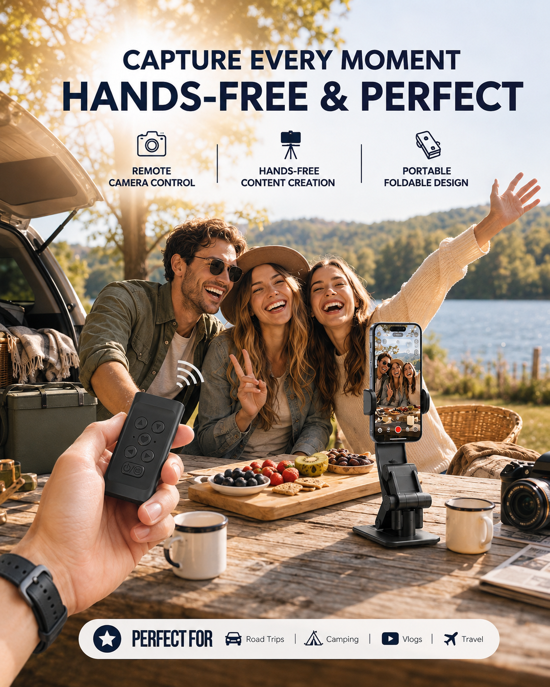 Be in the Moment. Capture It Hands-Free.