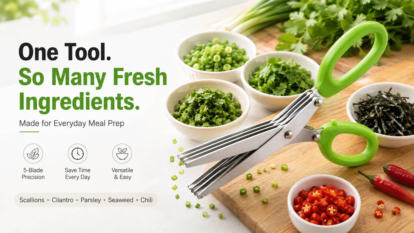 One Tool, Every Ingredient