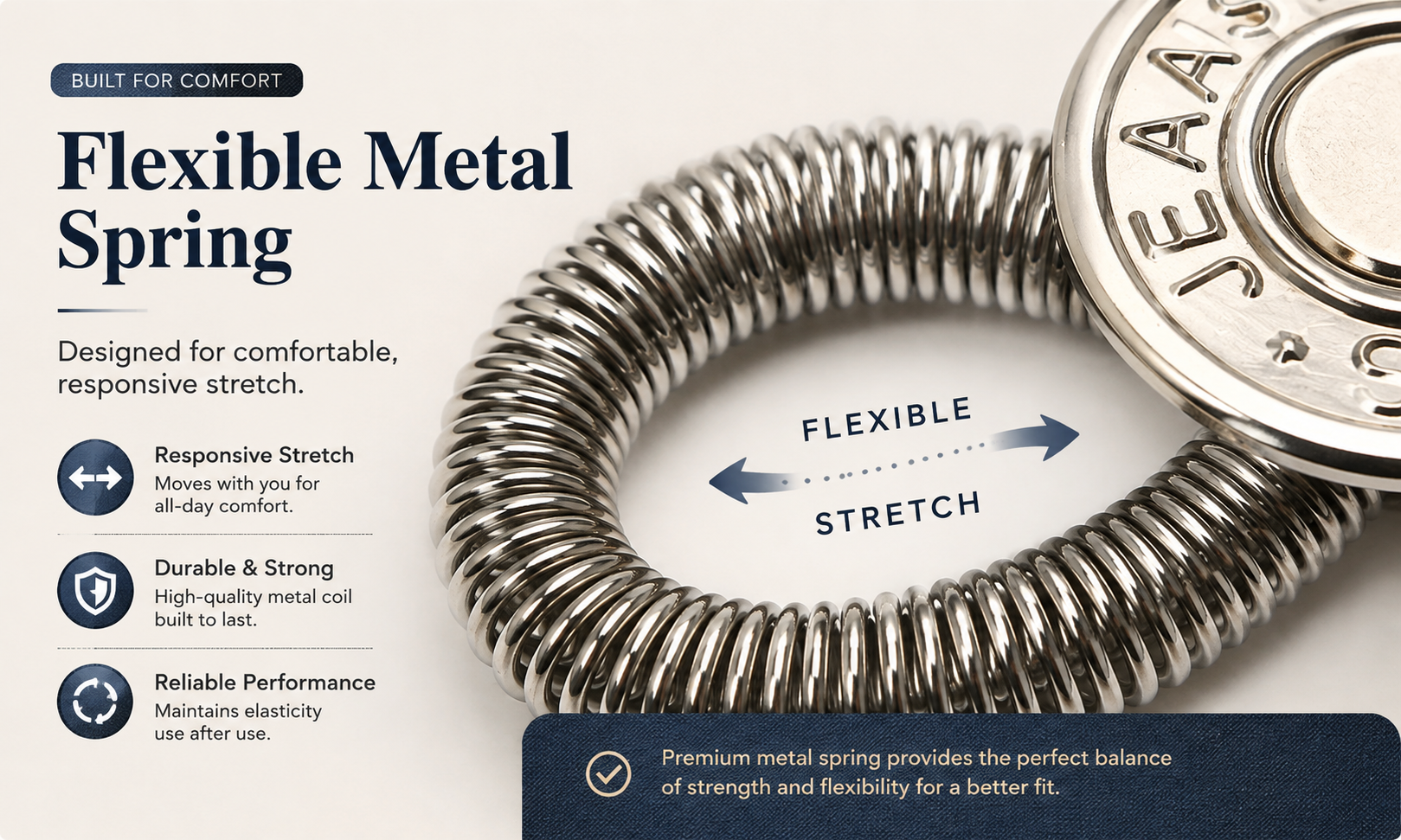 Flexible Metal Spring