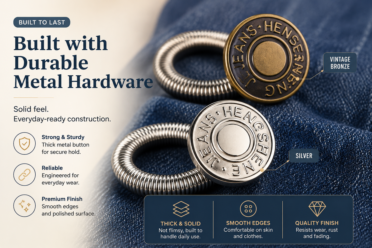 Durable Metal Hardware