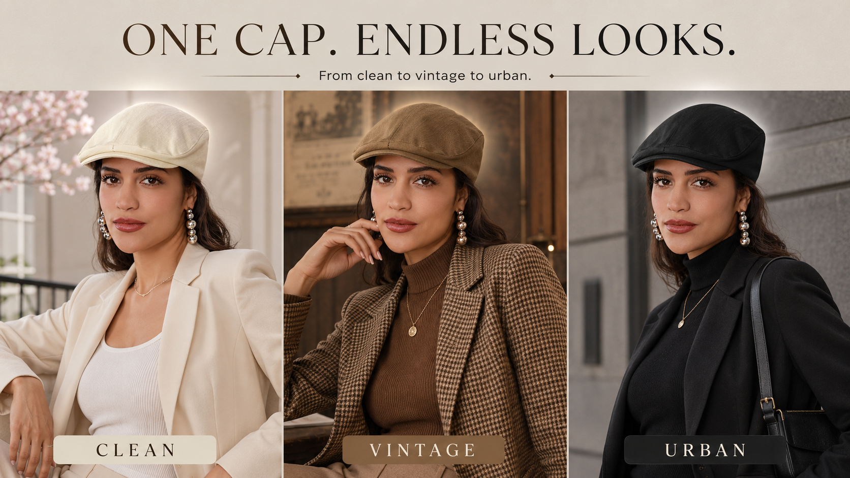 Clean. Vintage. Urban. All Three.