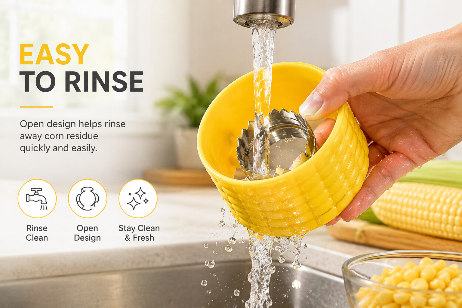 Easy to Rinse