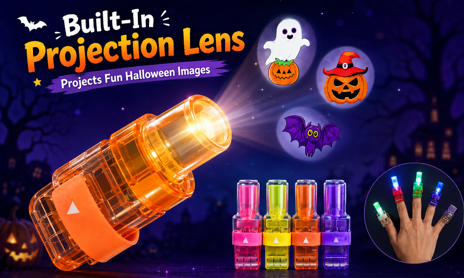 Built-In Projection Lens