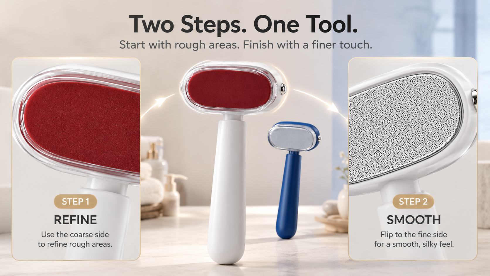 Refine. Then Smooth.