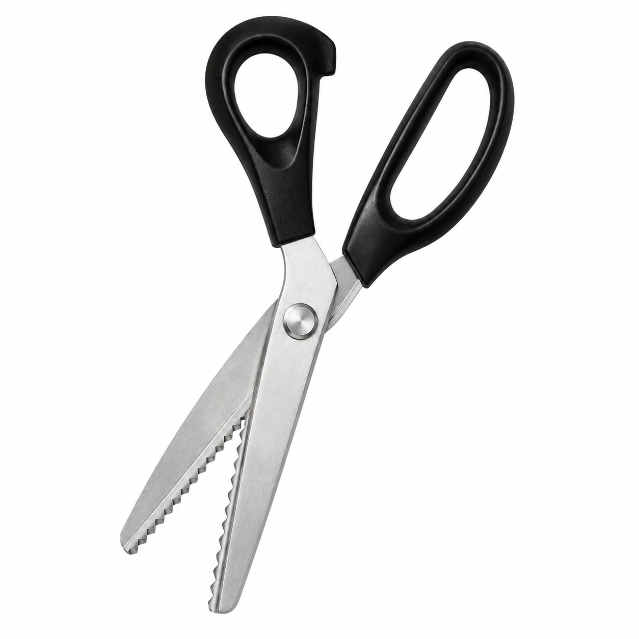 Heavy‑Duty Pinking Shears | Stainless Steel Zig Zag Sewing Scissors for Fabric & Craft Projects