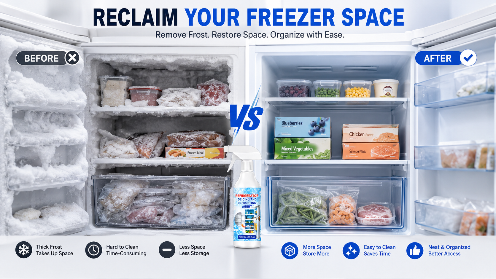 Reclaim Your Freezer Space.