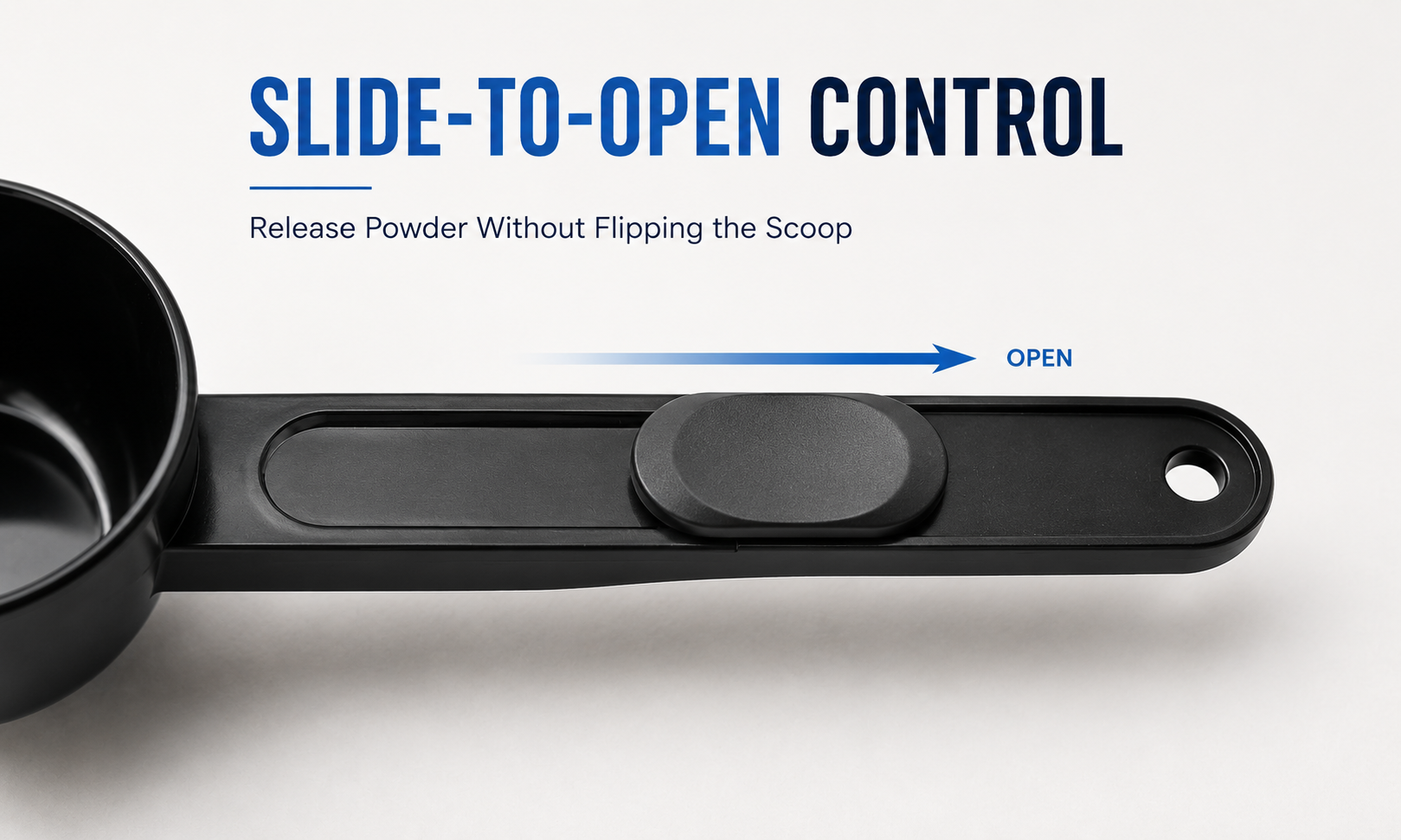 Slide-to-Open Control