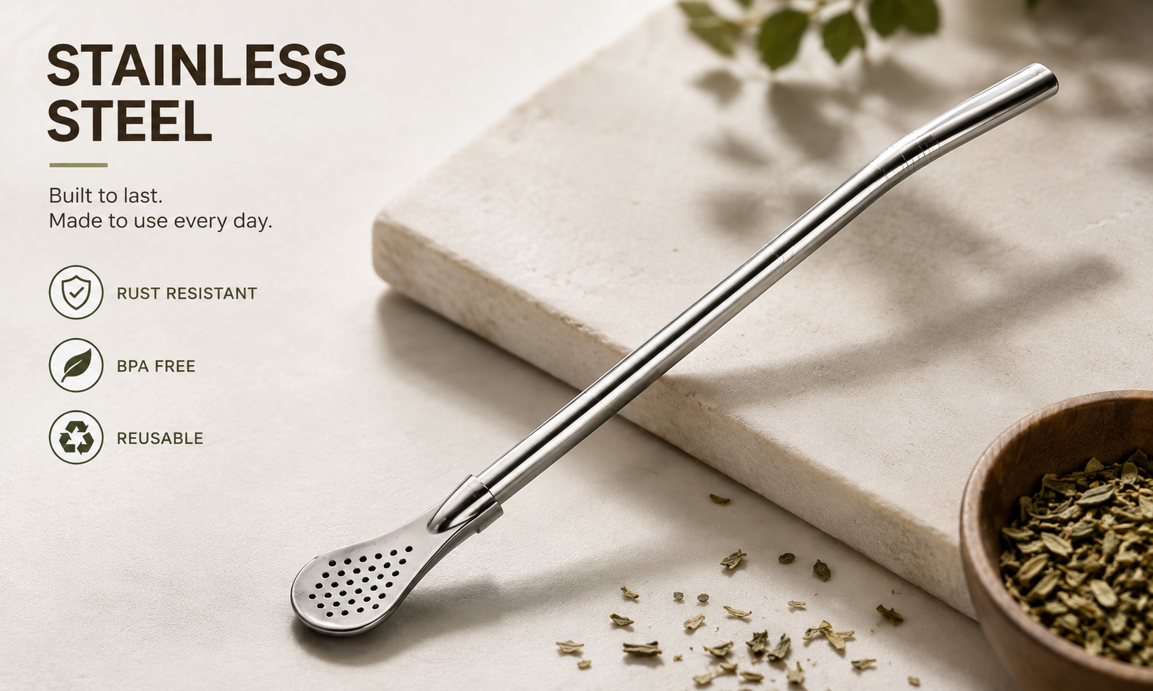 🛡️ Stainless Steel