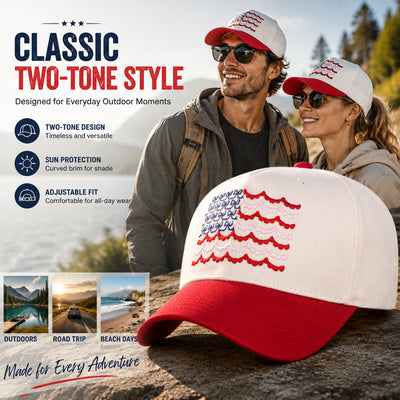 🇺🇸 USA Flag Embroidered Cap
