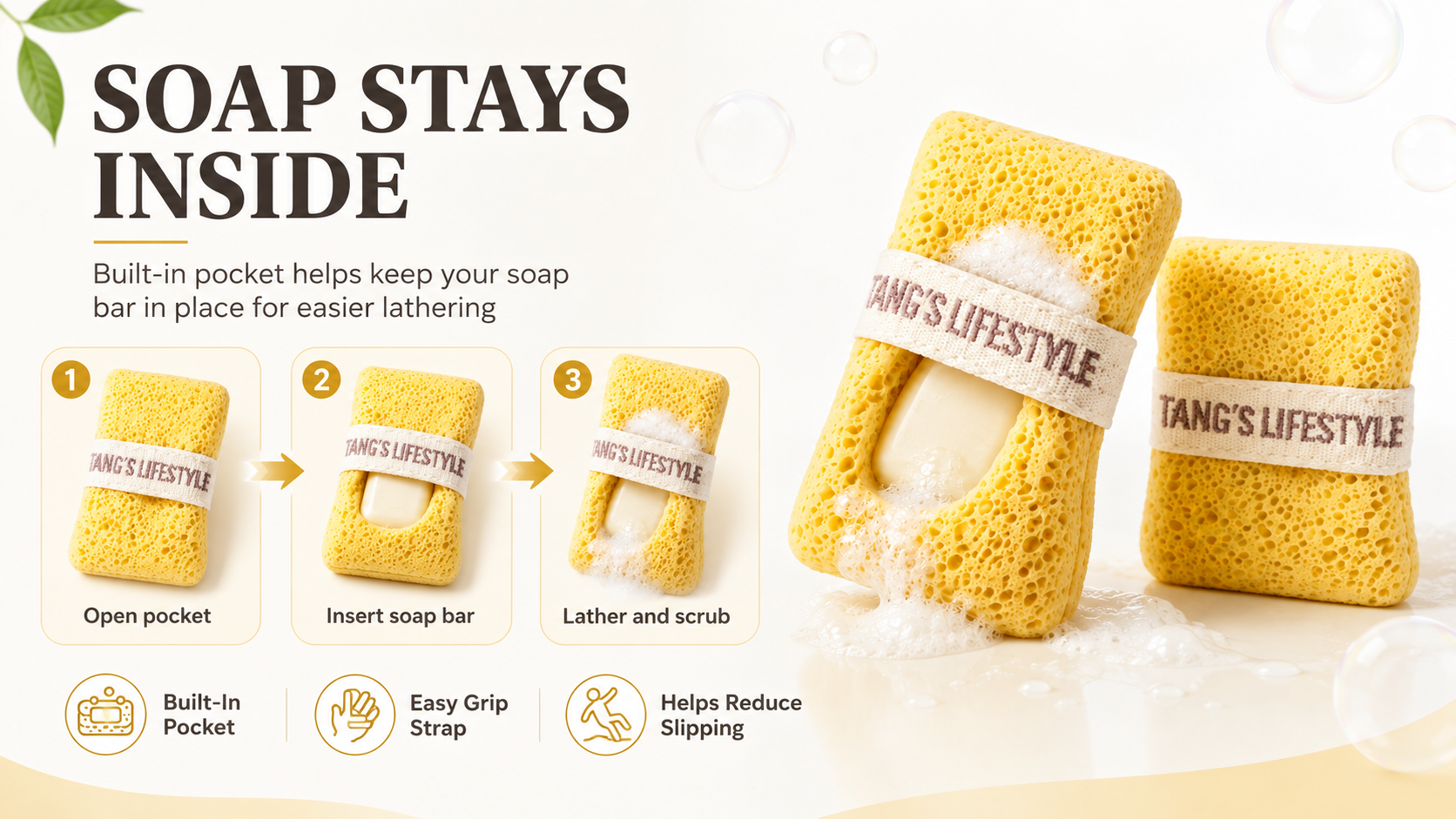 Soap Stays Inside