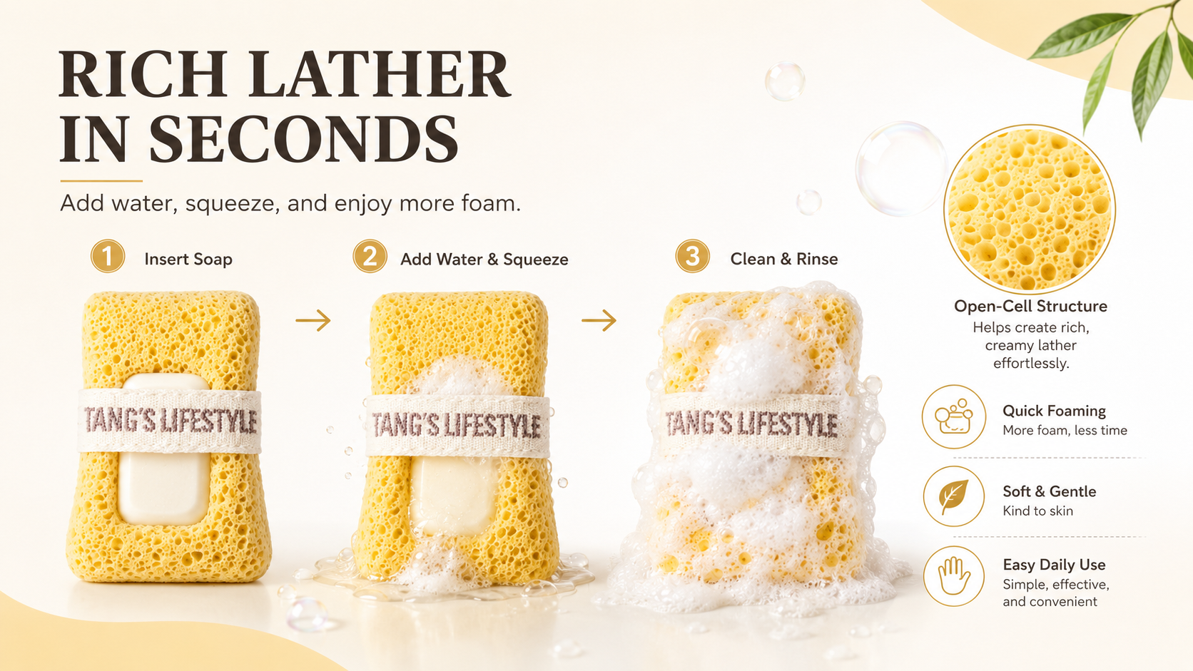 Rich Lather in Seconds