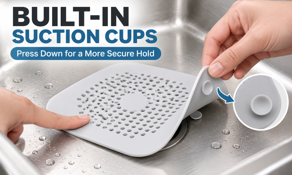 Built-In Suction Cups