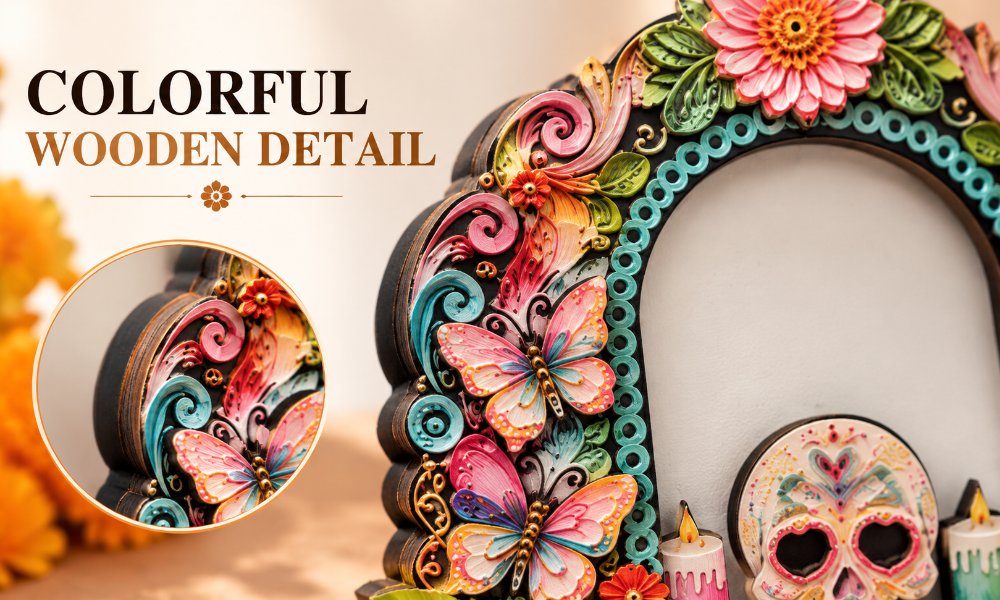 Colorful Wooden Detail