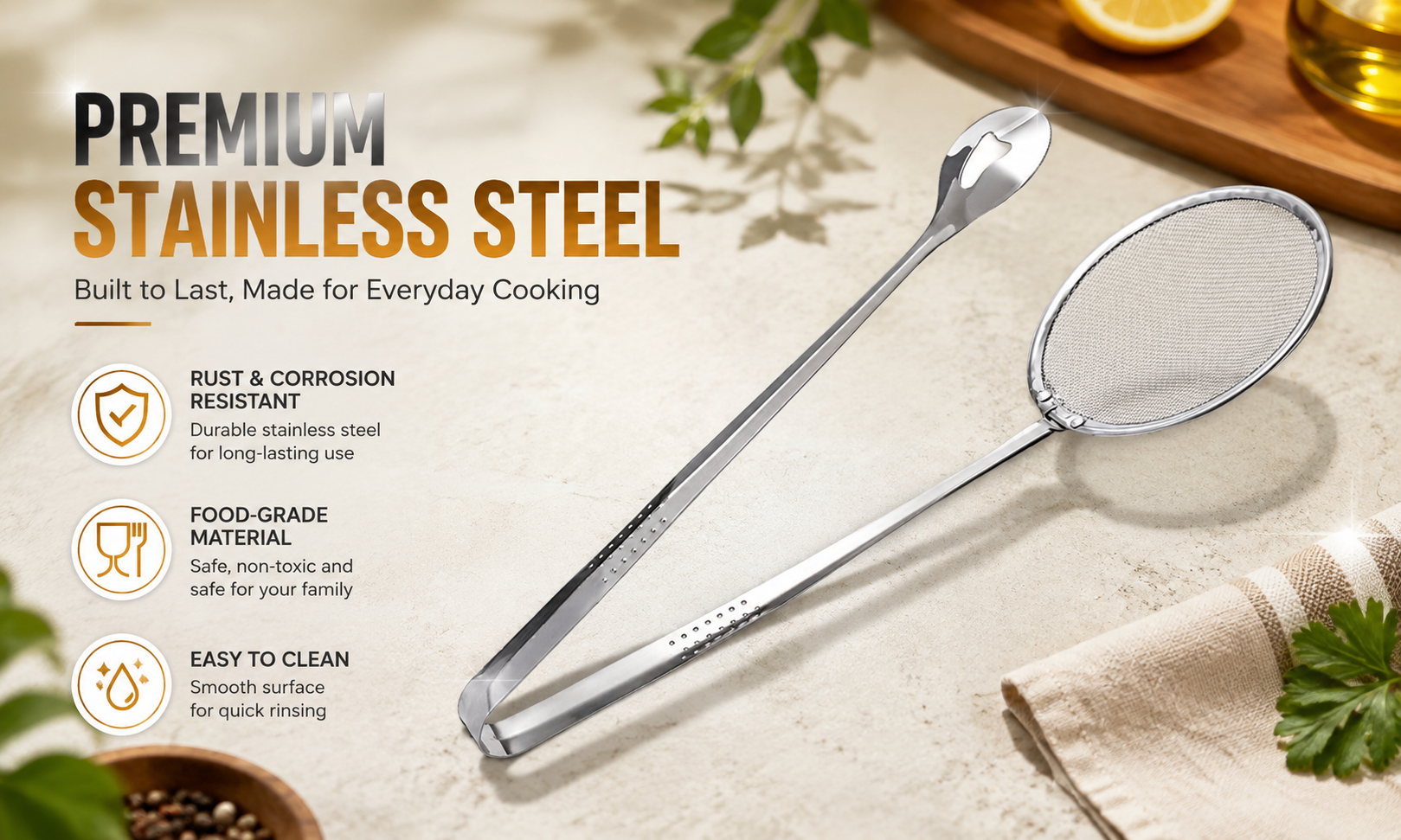 Premium Stainless Steel