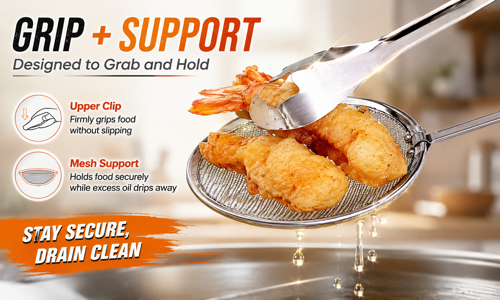 Grip + Support
