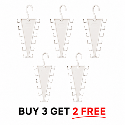 12 Hooks 360 Rotating Closet Organizer Hanger V-Shaped Storage Hanger