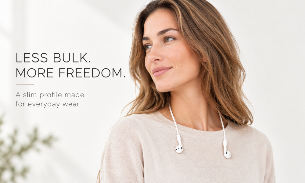 Less Bulk. More Freedom.
