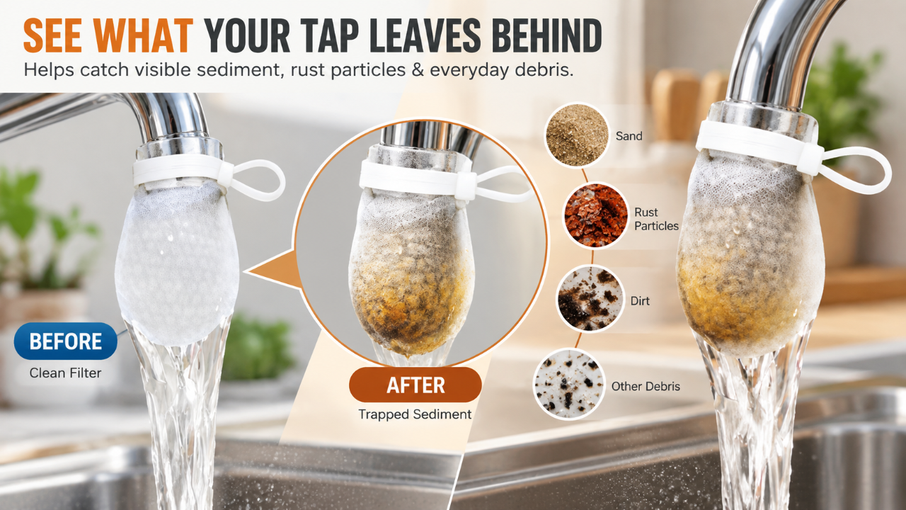 Your Tap Leaves Behind.