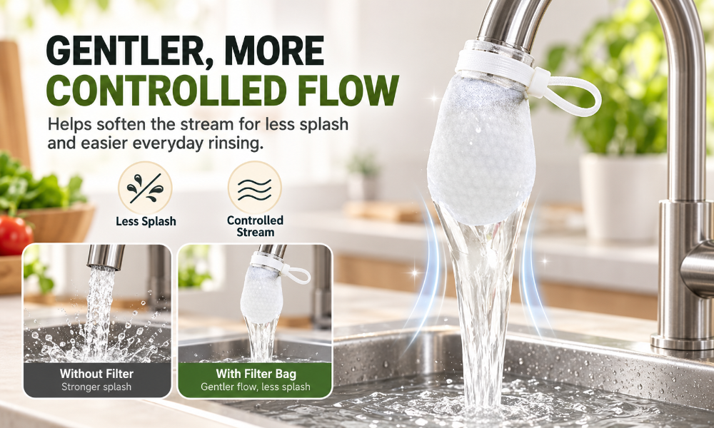 Gentler, More Controlled Flow