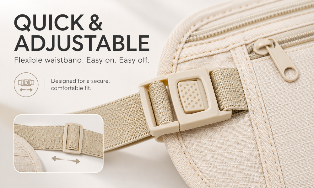 Quick & Adjustable Waistband