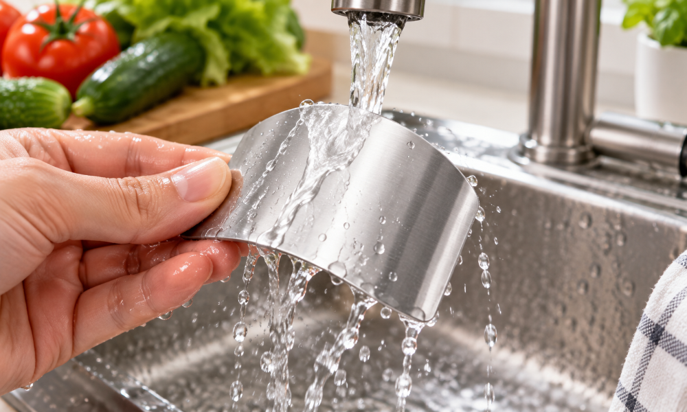 Rinses Clean in Seconds