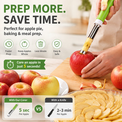 2-in-1 Apple Corer & Peeler