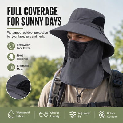 Full-Coverage Sun Hat