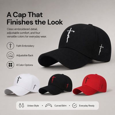 Letter Embroidered Baseball Cap