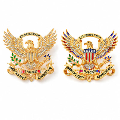 250th Anniversary Eagle Pin