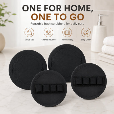 Soft Rubber Body Scrubber