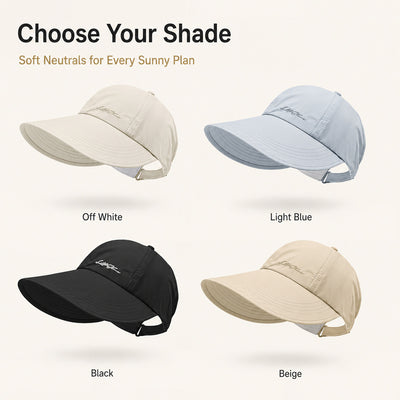 Ponytail Sun Visor Hat