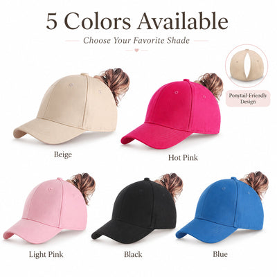 Magnetic Ponytail Cap