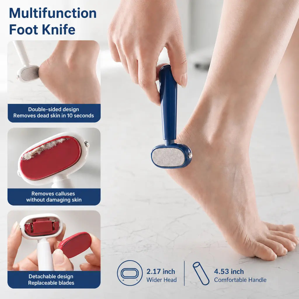 2-in-1 Dual-Sided Foot Callus Remover