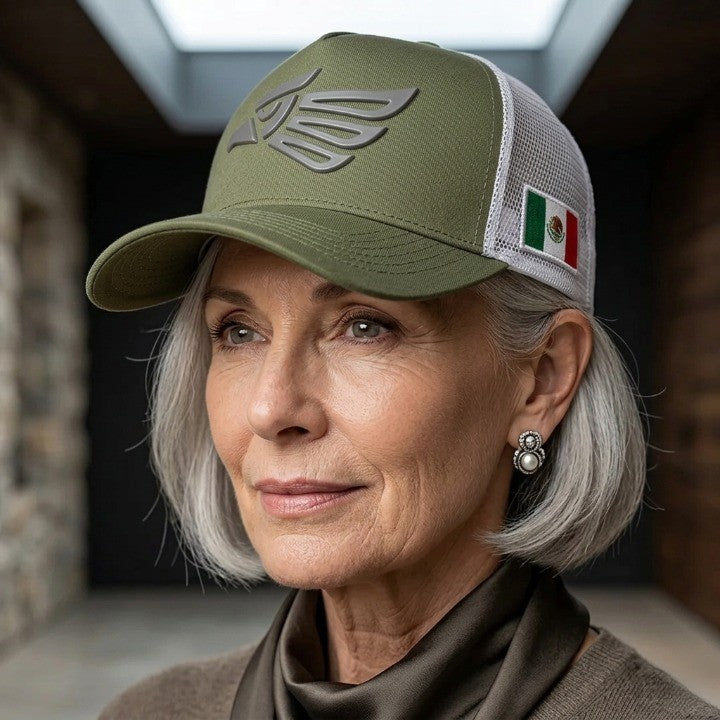 Unisex Eagle Label Breathable Mesh Sunscreen Baseball Cap