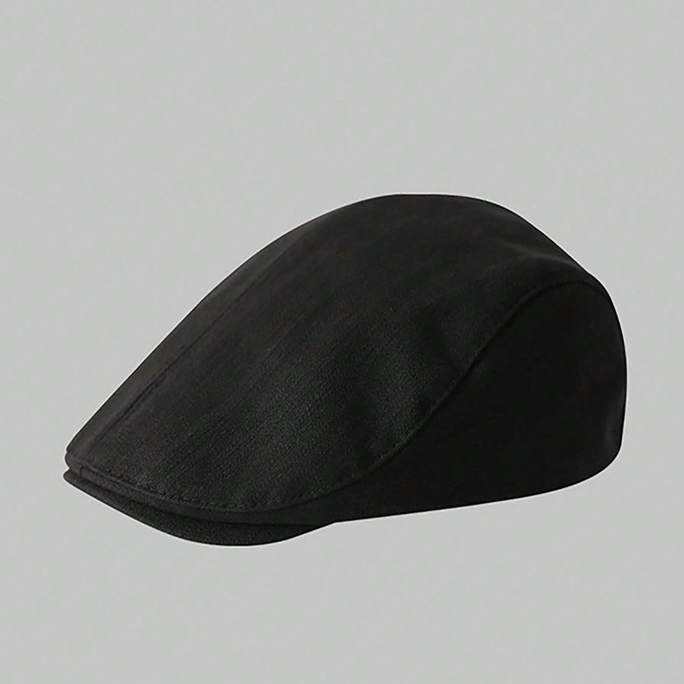 Vintage Linen Blend Ivy Flat Cap, Women Breathable Cabbie Newsboy Hat for Casual Daily Outfit